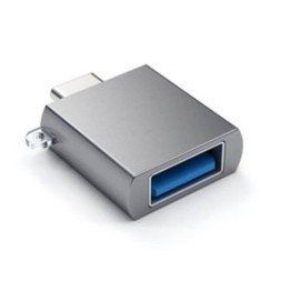 Адаптер Satechi Type-C, USB 3.0, USB-C, серый космос