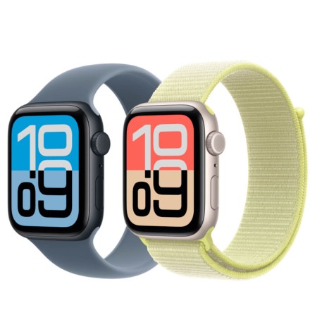 Часы Apple Watch SE 3, 44 mm, Sport Loop (сияющая звезда/желтый)