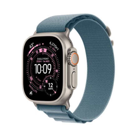 Часы Apple Watch Ultra 3, 49 mm, Alpine Loop (бежевый/бирюзовый), размер M