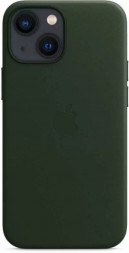 Чехол кожаный для iPhone 13 Apple MagSafe (зеленая секвойя)