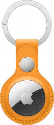 Брелок для Apple AirTag с кольцом для ключей (золотой апельсин)