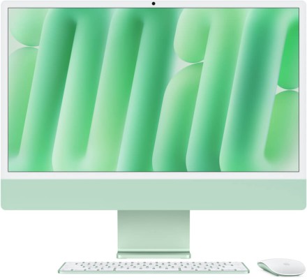 Моноблок Apple iMac 24" Retina 4,5K (M4 8C CPU, 8C GPU) 16/256GB SSD, зеленый