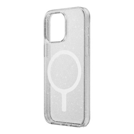 Чехол для iPhone 15 Pro Uniq Lifepro Xtreme Tinsel MagSafe (прозрачный)