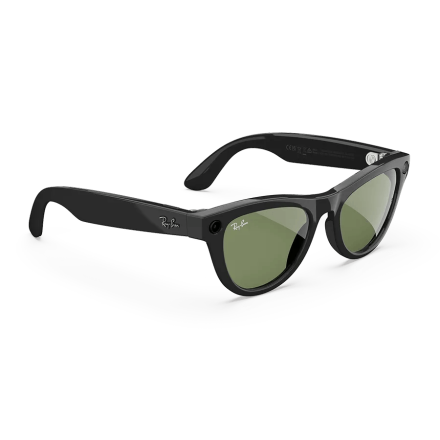 Умные очки RayBan Skyler RW4010 Shiny Black G15 Green (150 - 52)