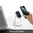 Зарядное устройство для iPhone XS Max от MagEZ Pitaka Mount Qi desktop белый