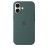 Чехол накладка для iPhone 16 Silicone Case with MagSafe Lake Green