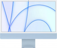 Моноблок Apple iMac 24" Retina 4,5K (M1 8C CPU, 8C GPU) 8/256GB SSD синий (MGPK3)