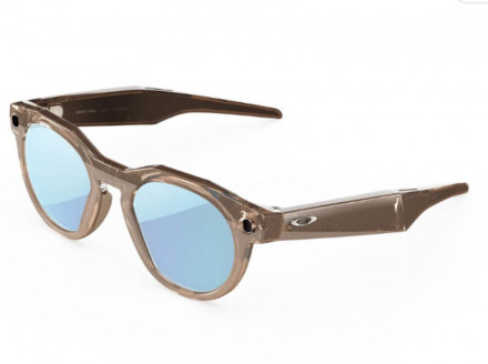 Умные очки Oakley Meta HSTN Brown Smoke/Prizm Deep Water Polarized