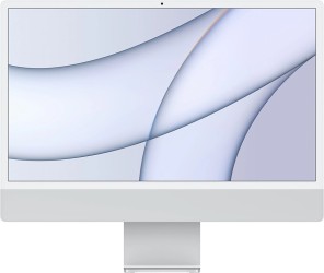 Моноблок Apple iMac 24" Retina 4,5K (M1 8C CPU, 7C GPU) 8/256GB SSD серебристый