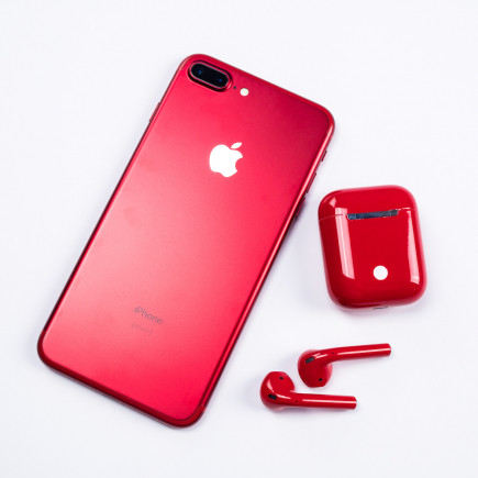 Наушники Apple AirPods Color Red ( Красный )